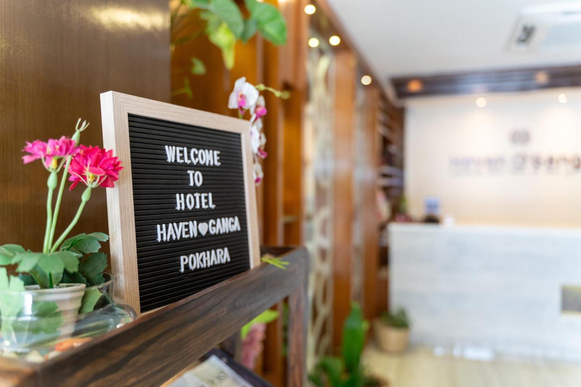 Hotel Haven O' Ganga Pokhara Exterior photo